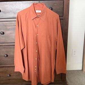 Brooks Brothers 346 Terracotta Casual Button Down Shirt